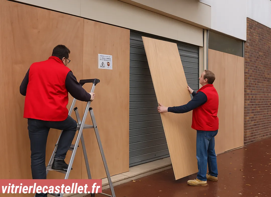 Mise en sécurité fermeture provisoire Le Castellet
